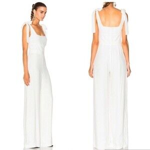 Alexis White Wide Leg Jumpsuit